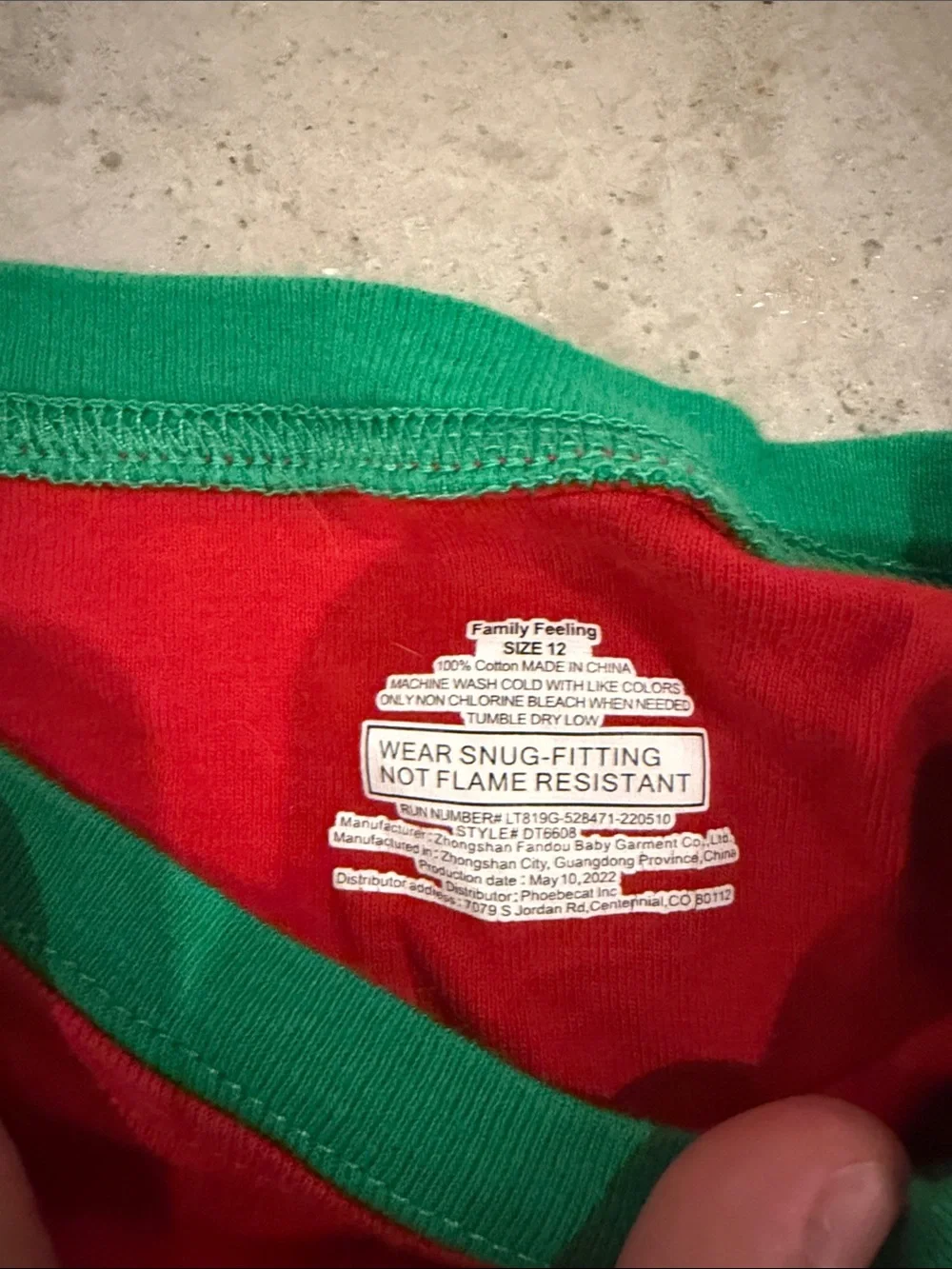 Kids Red 'Santa's Favorite' Christmas Pajama Set
